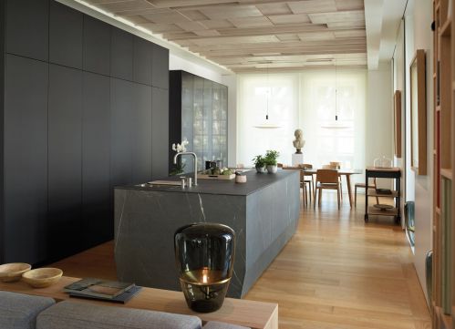 Modelo Fine en marmol gris